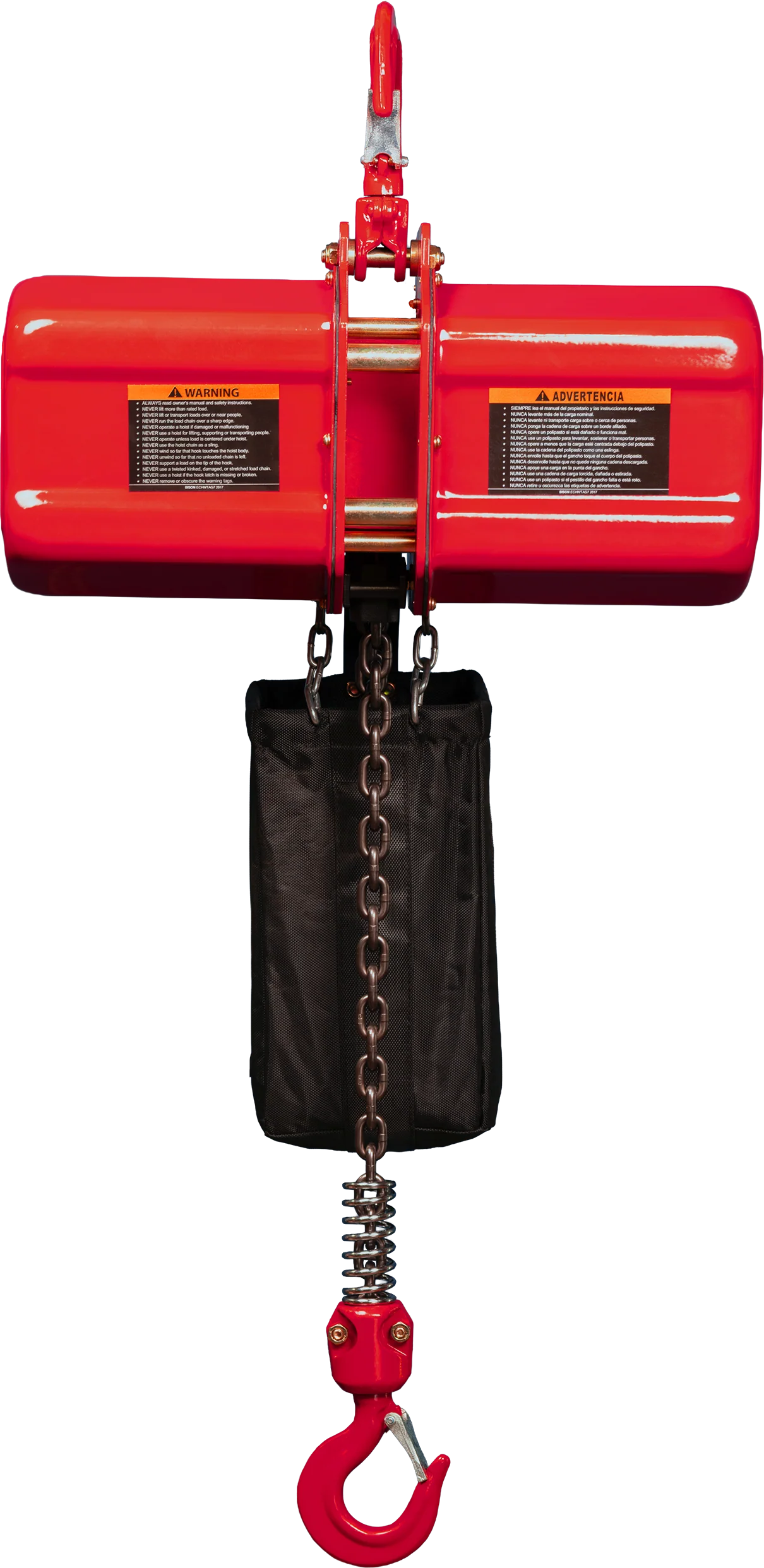 Bison 0.5Ton Single Phase Electric Chain Hoist 115v/230v - Image 10