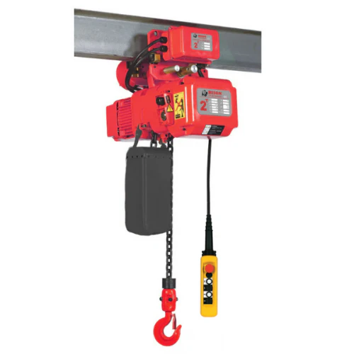 Bison 2Ton Three Phase Dual Speed Electric Chain Hoist with Trolley 230v/460v - Image 6