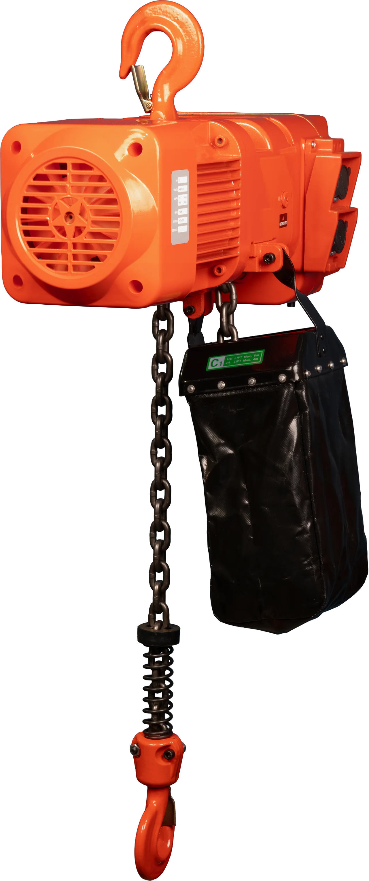 Bison 3Ton Three Phase Dual Speed Electric Chain Hoist 230v/460v - Image 3