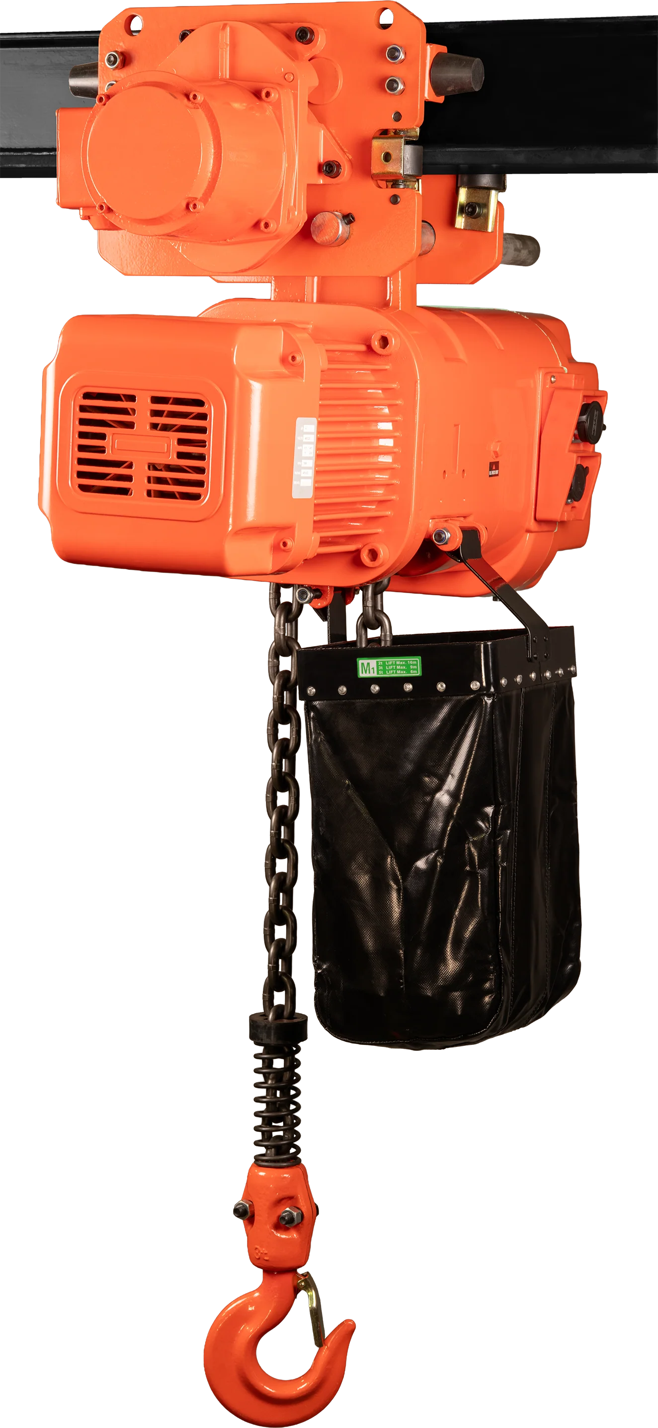 Bison 3Ton Three Phase Single Speed Electric Chain Hoist with Trolley 230v/460v - Image 16