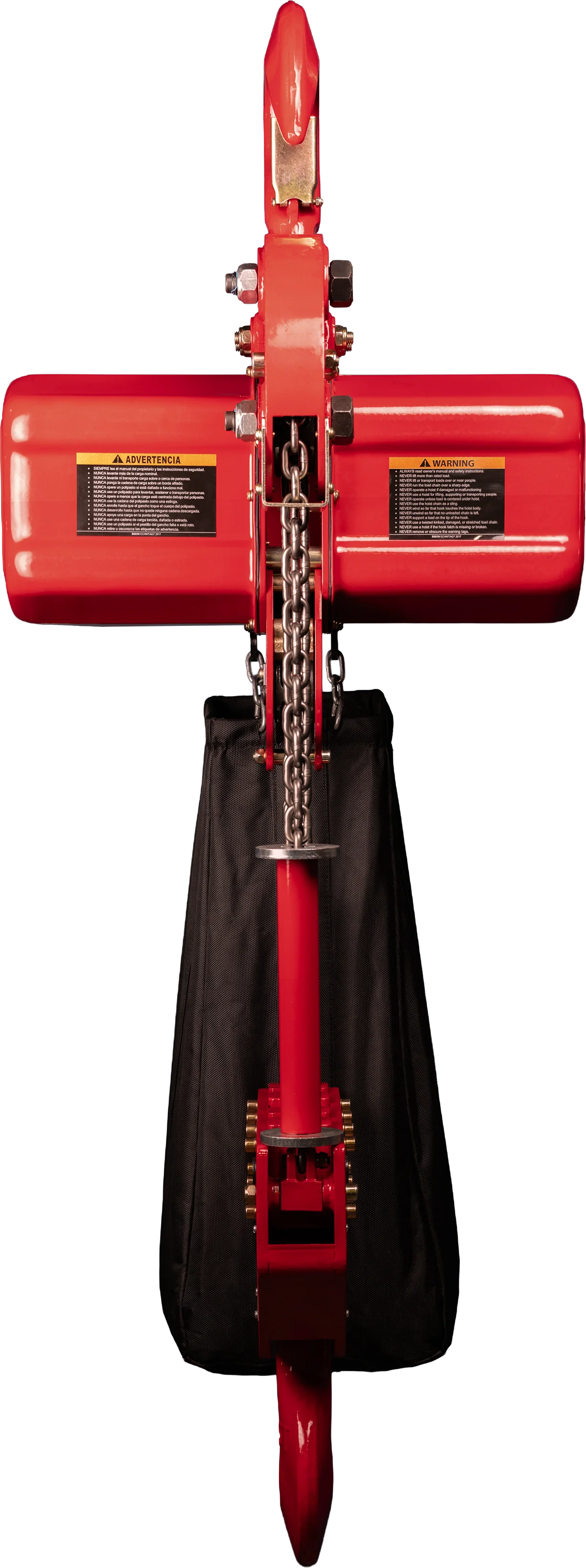 Bison 5Ton Single Phase Electric Chain Hoist 115v/230v - Image 11