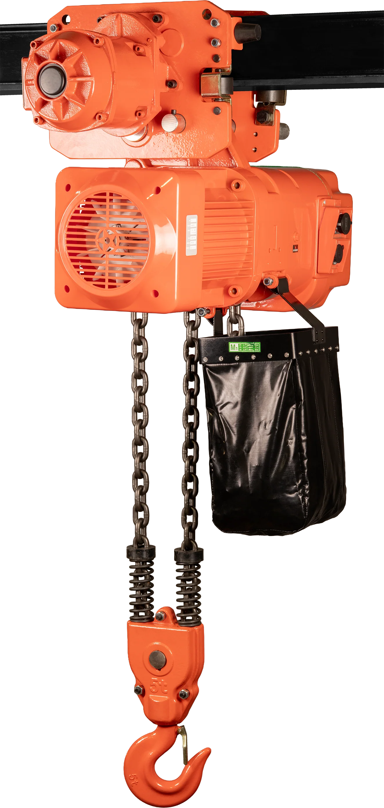 Bison 5Ton Three Phase Single Speed Electric Chain Hoist with Trolley 230v/460v - Image 16