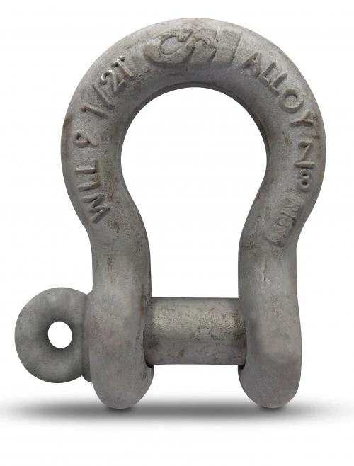 CM Galvanized Screw Pin Alloy Anchor Shackles