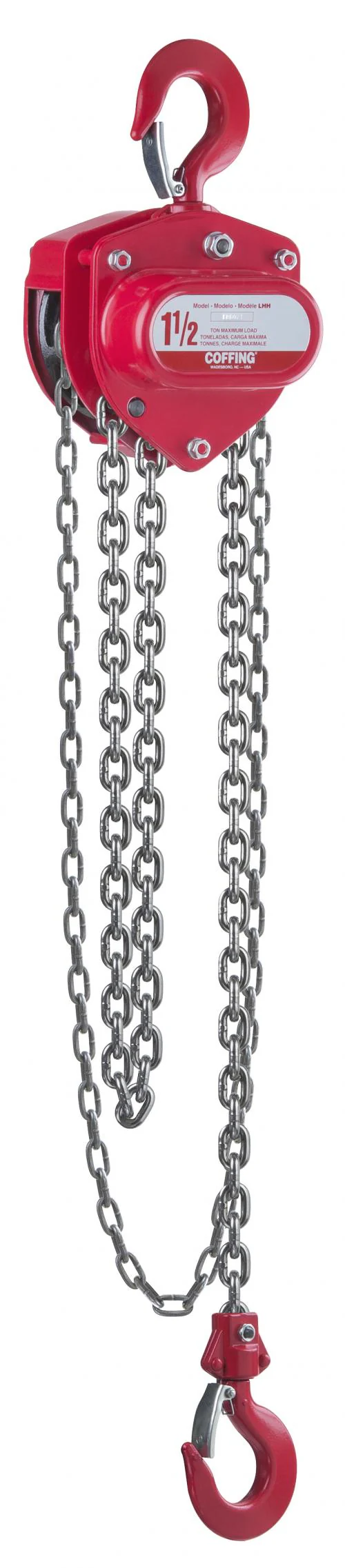 Coffing LHH Hand Chain Block Hoist - Image 6
