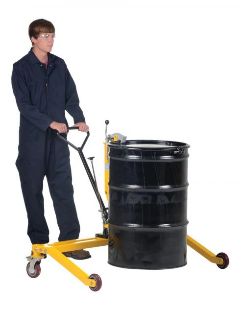 Drum Palletizer Trolley (Pallet Straddle Drum Truck) - Image 2