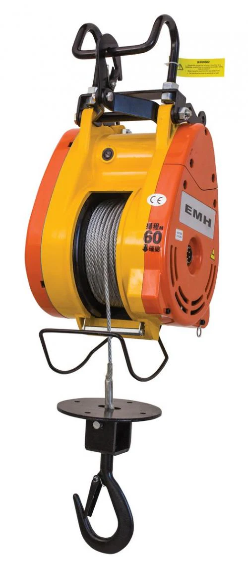 Electric Rope Hoist- 1000Lb, 115v, 90ft lift - Image 4