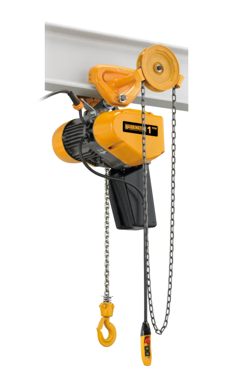 Harrington EQG Geared Trolley Electric Chain Hoist