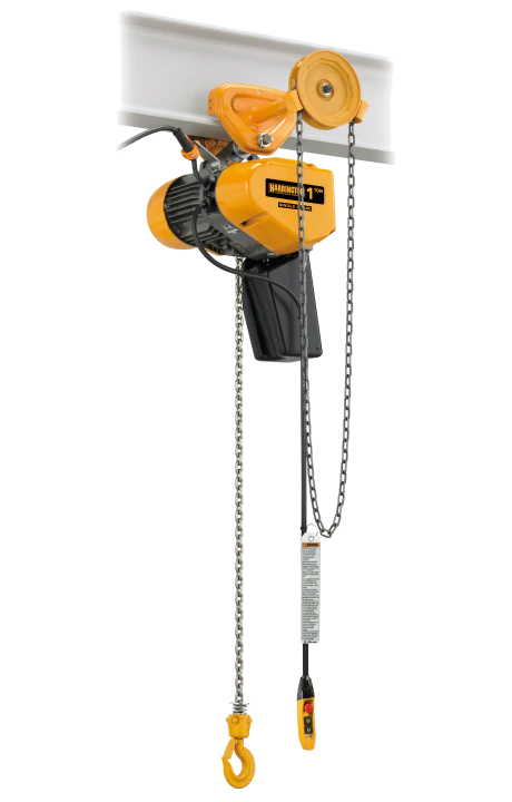 Harrington SEQG Geared Trolley Electric Chain Hoists