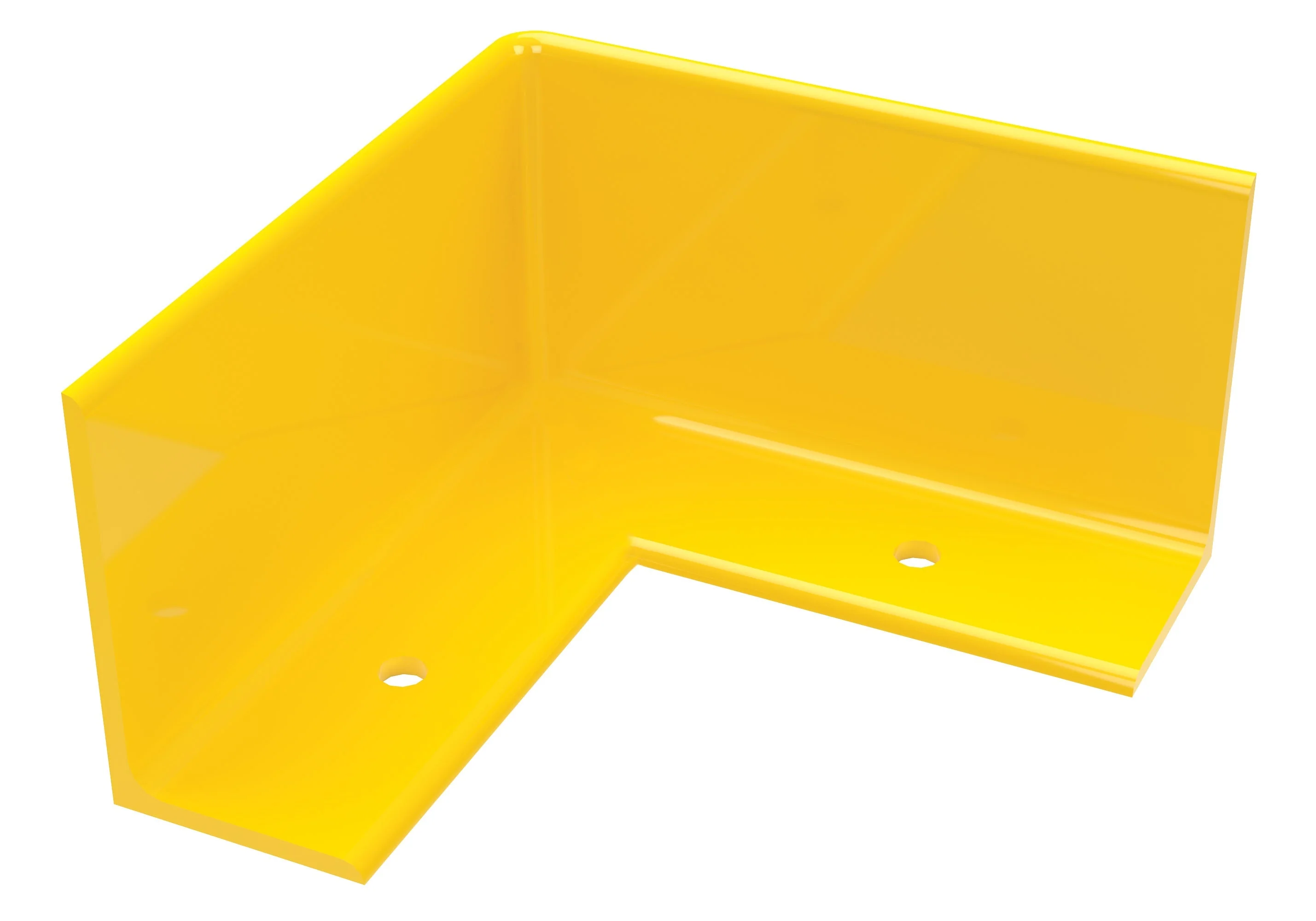 Vestil Inline Safety Guard Floor Curb - Image 4