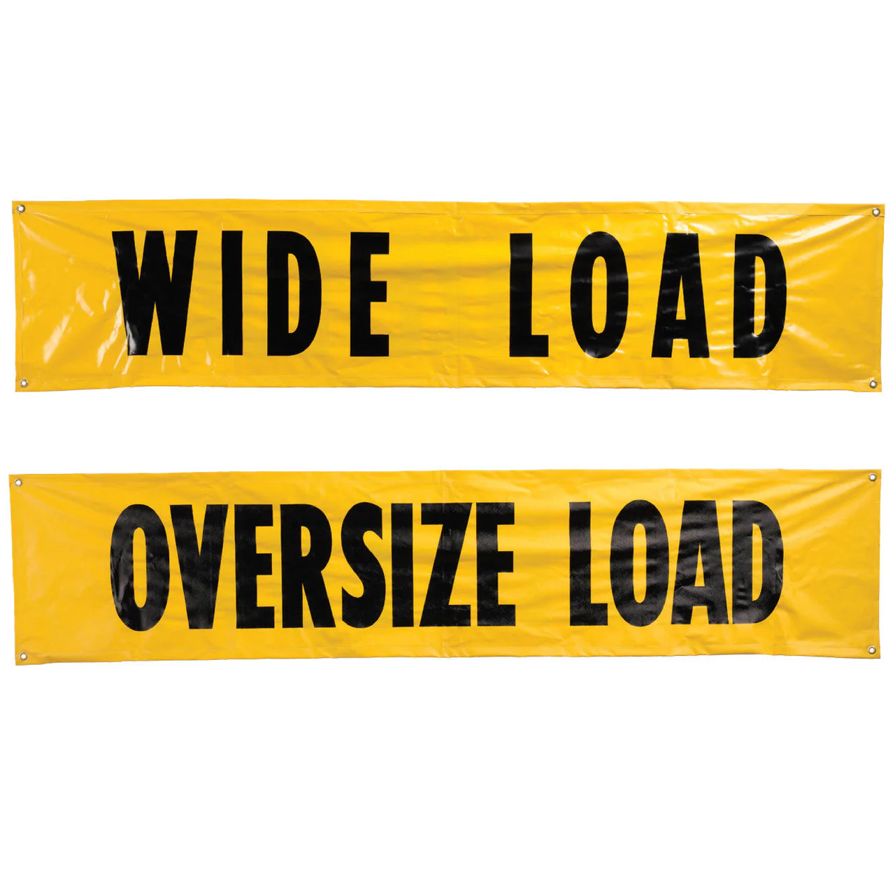 Kinedyne 14" by 72" Reversible "Wide Load" and "Oversize Load" Banner - Image 3
