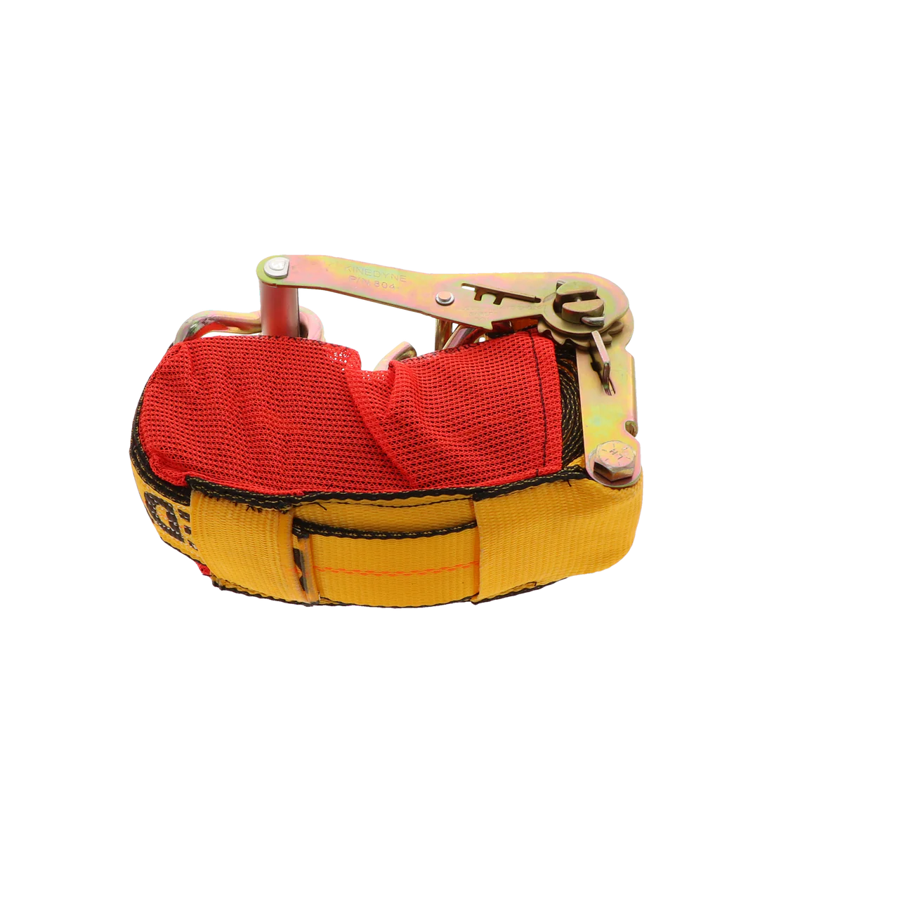 Kinedyne 2" by 30' Narrow Wire Hook Ratchet Strap w/ StrapPak™