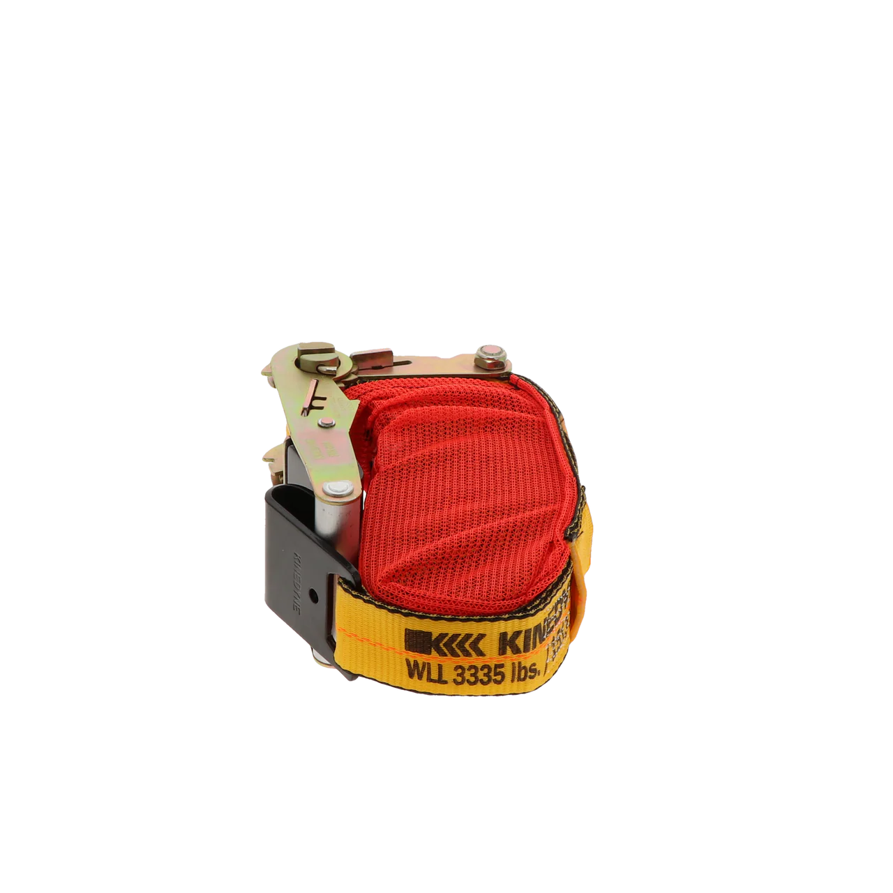 Kinedyne 2" Flat Hook Ratchet Strap w/ StrapPak⢠- Long Wide Handle - Image 2