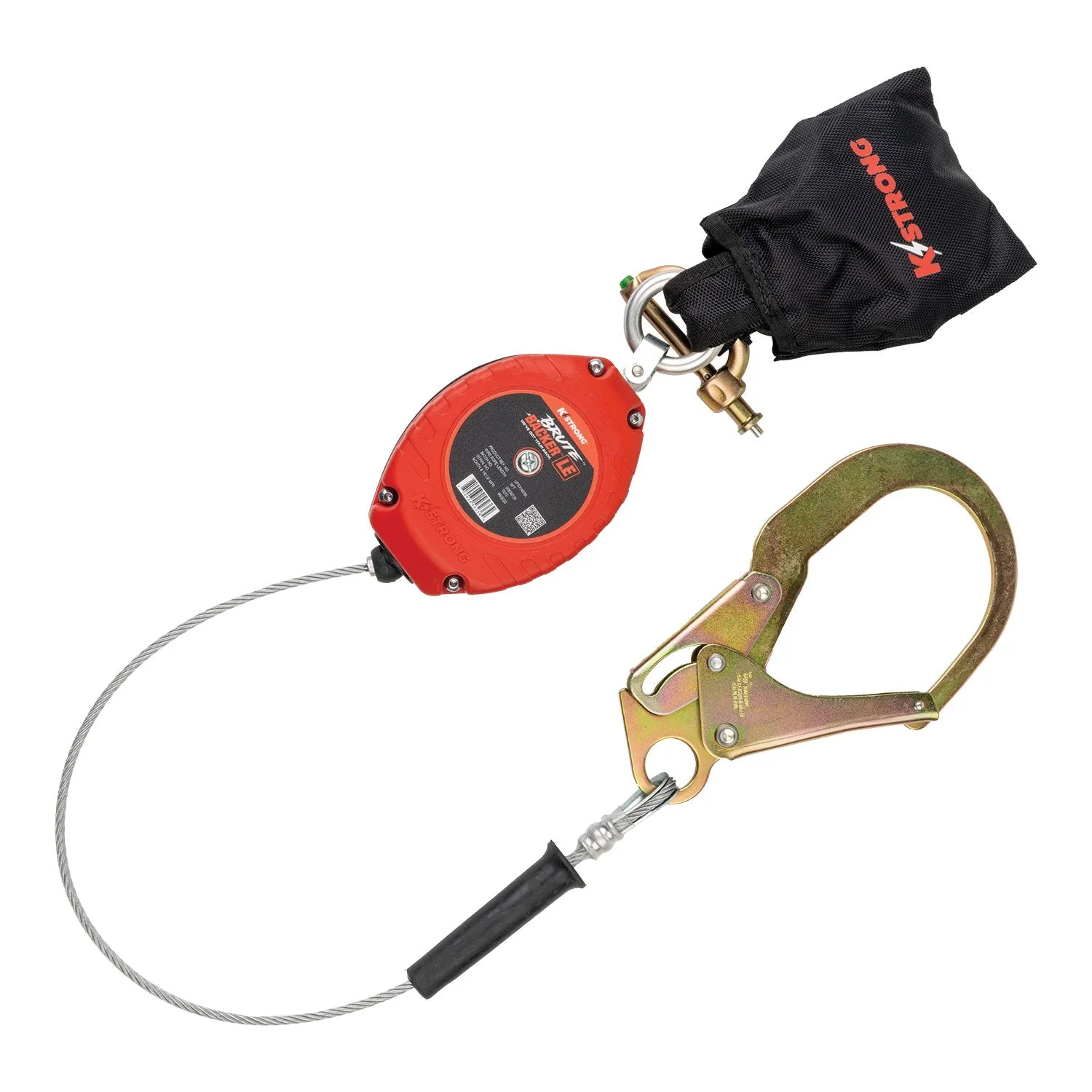 KStrong® BRUTE™ Backer™LE 8.5 ft. Cable Self-Retracting Lifeline - Image 2
