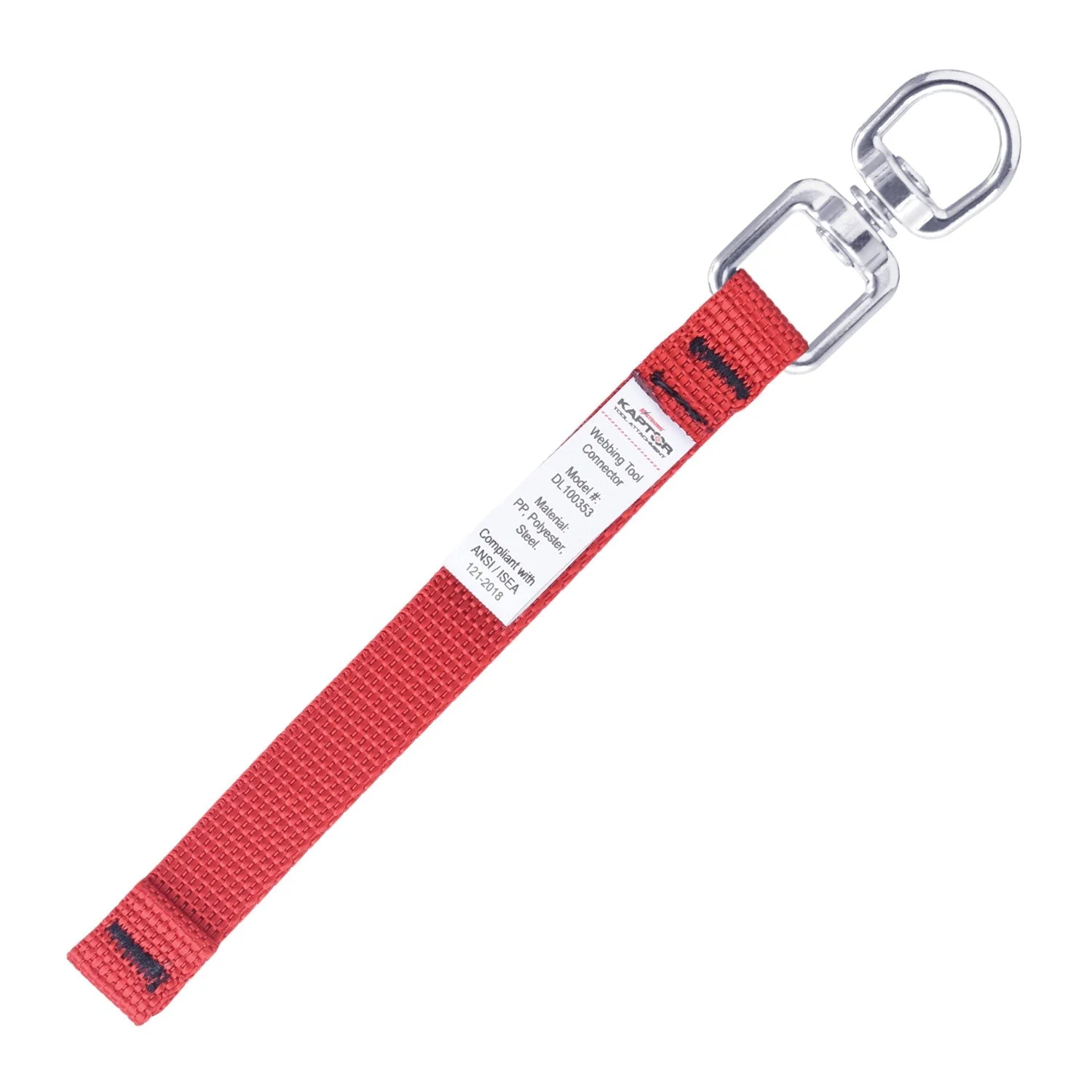 KStrong® Kaptor™ Web Tool Tails with Swivel, 3 lbs. 6-pack (ANSI) - Image 3