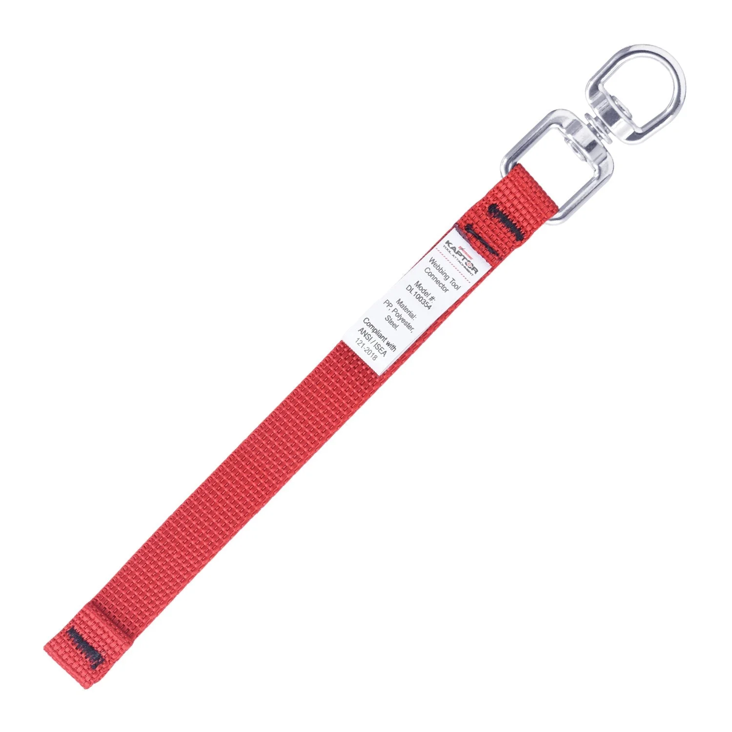 KStrong® Kaptor™ Web Tool Tails with Swivel, 3 lbs. 6-pack (ANSI) - Image 4