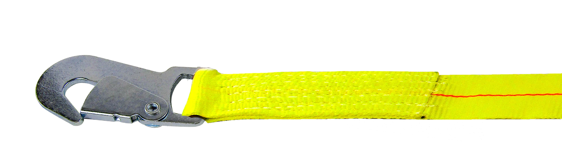 Lift-All Hi-Viz Stamped Snap Hook 5k Load Hugger Tuff-Edge Tiedown w/ Ratchet 2"