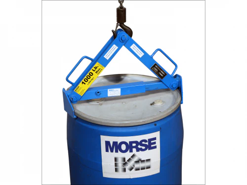 Morse Adjustable Drum Lifter For Plastic Fiber and Steel - Image 6