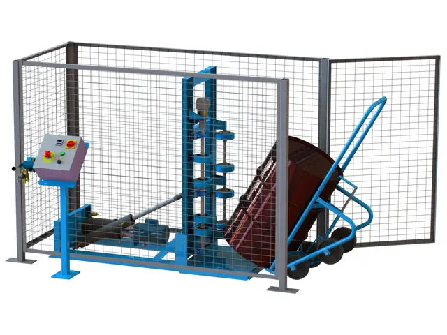 Morse Gated Enclosure w/ Interlock For Use With Model 456-1 (Field Installed) - OSHA REQUIRED - Image 4