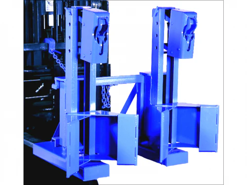 Morspeed Forklift Attachment For Fiber, Steel and Plastic Drums - Image 5