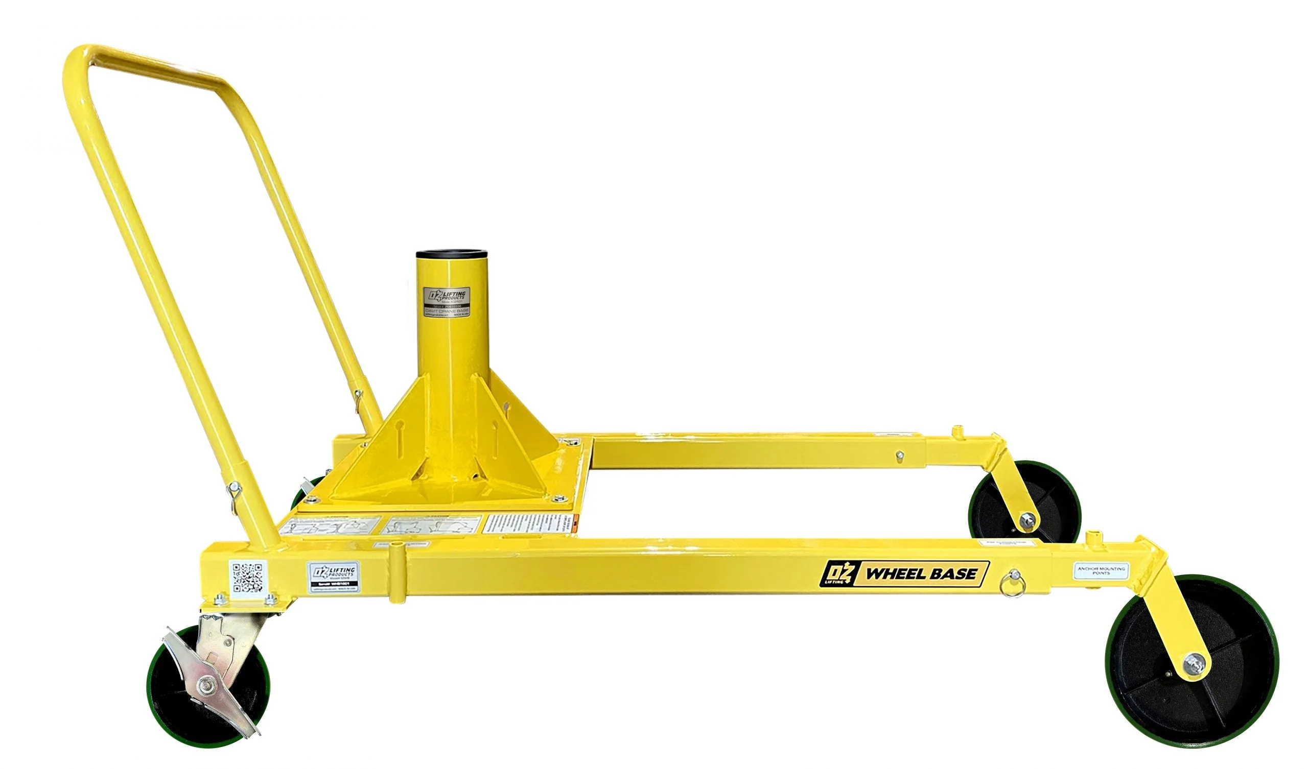 OZ Lifting Davit Crane Wheel Bases - Image 2