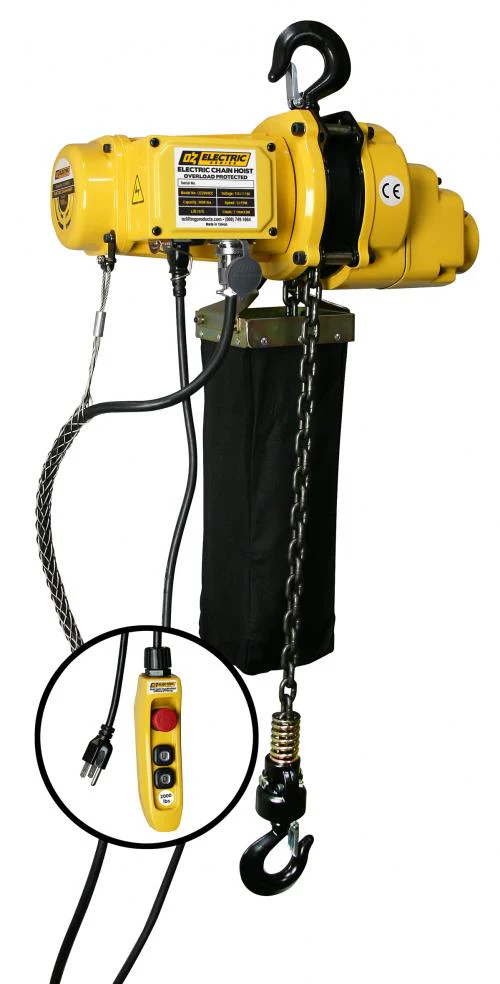 OZ Lifting Electric Chain Hoist, 110V - Image 3