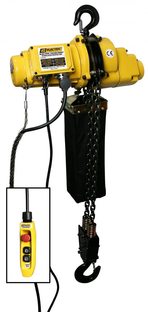 OZ Lifting Electric Chain Hoist, 110V - Image 4