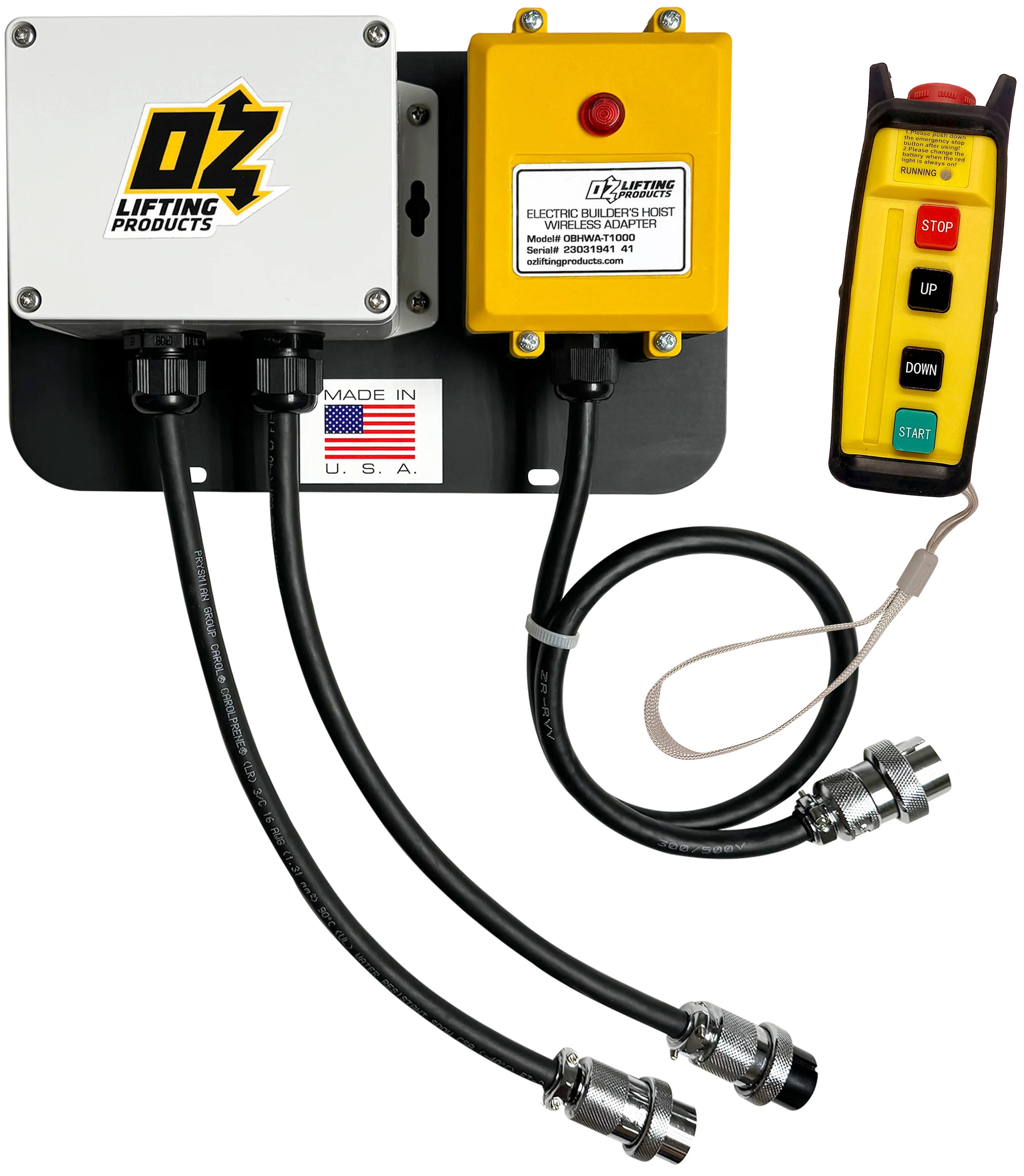OZ Lifting Wireless Plug & Play Adapter for OBH500 & OBH1000 Builders Hoists - Image 5