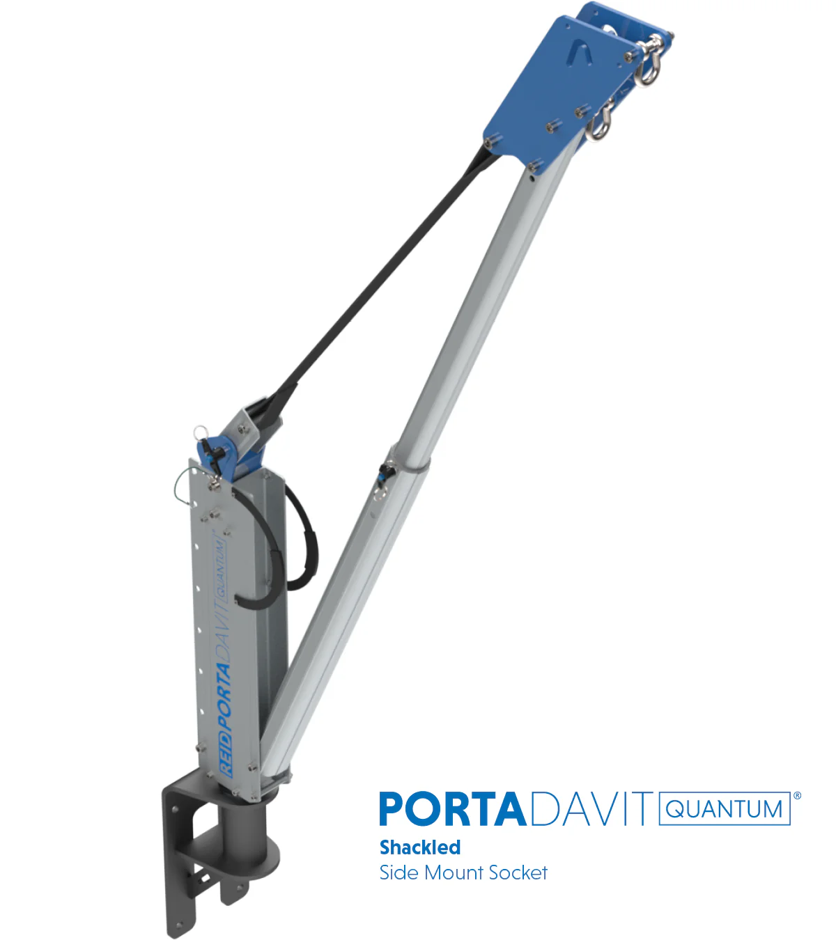 Reid Lifting PDQ 1320lb Portable Aluminum Davit Crane – Shackle only - Image 6