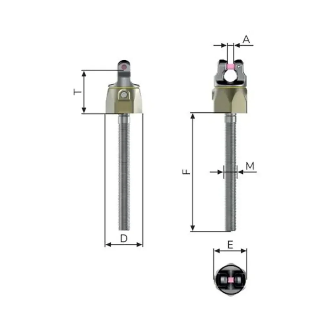 RUD SO-PP-VIP, UNC Inch Thread with Variable Length - Image 2