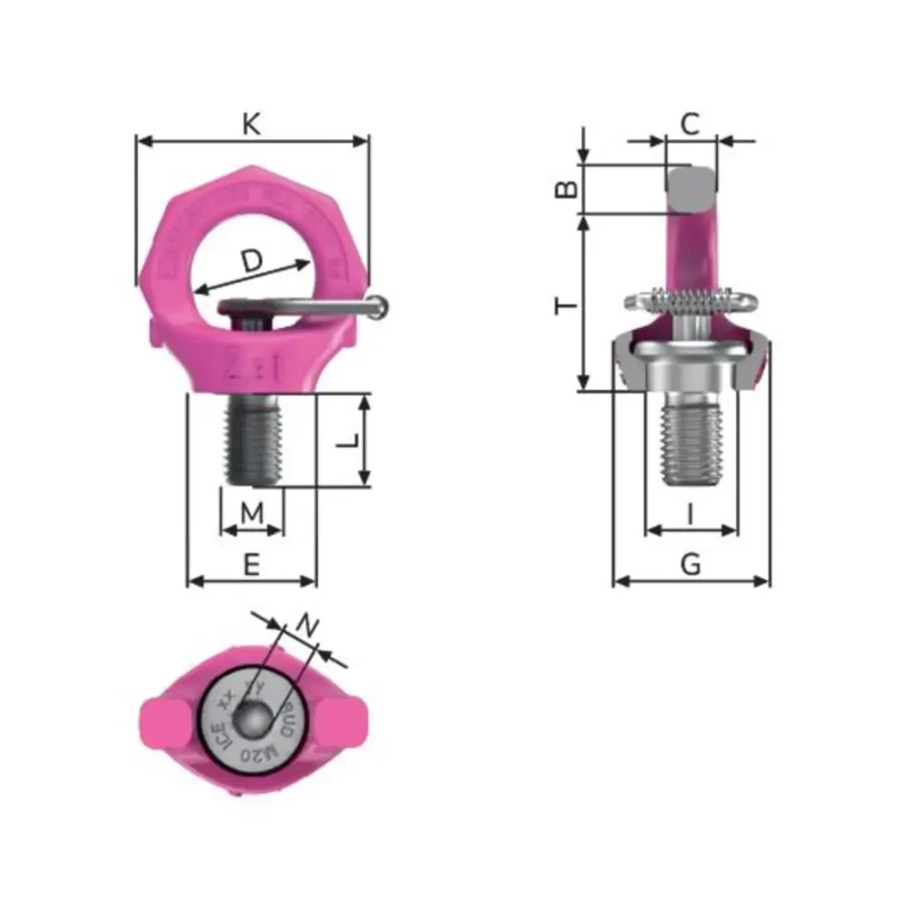 RUD VRS-F Starpoint, Metric Thread - Image 3