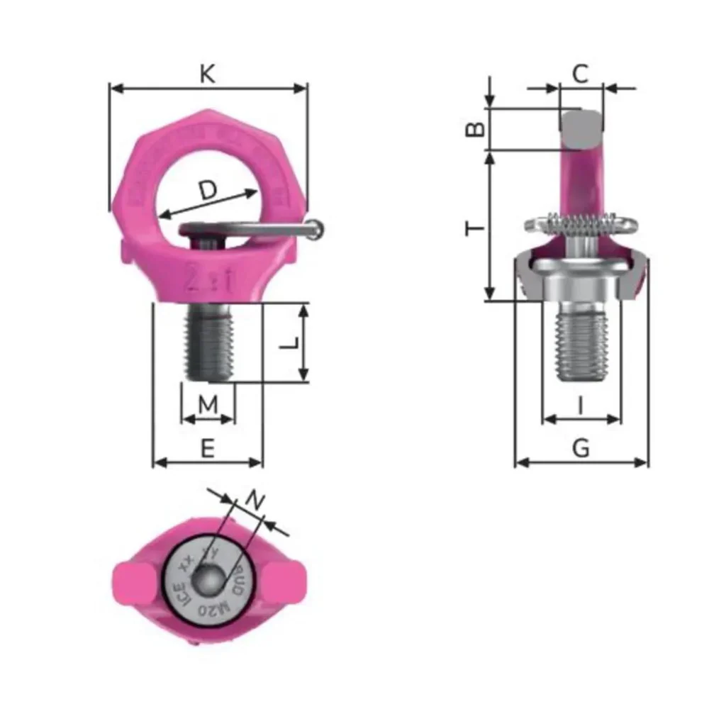 RUD VRS-F/VRS Starpoint, Metric Fine-Thread - Image 3