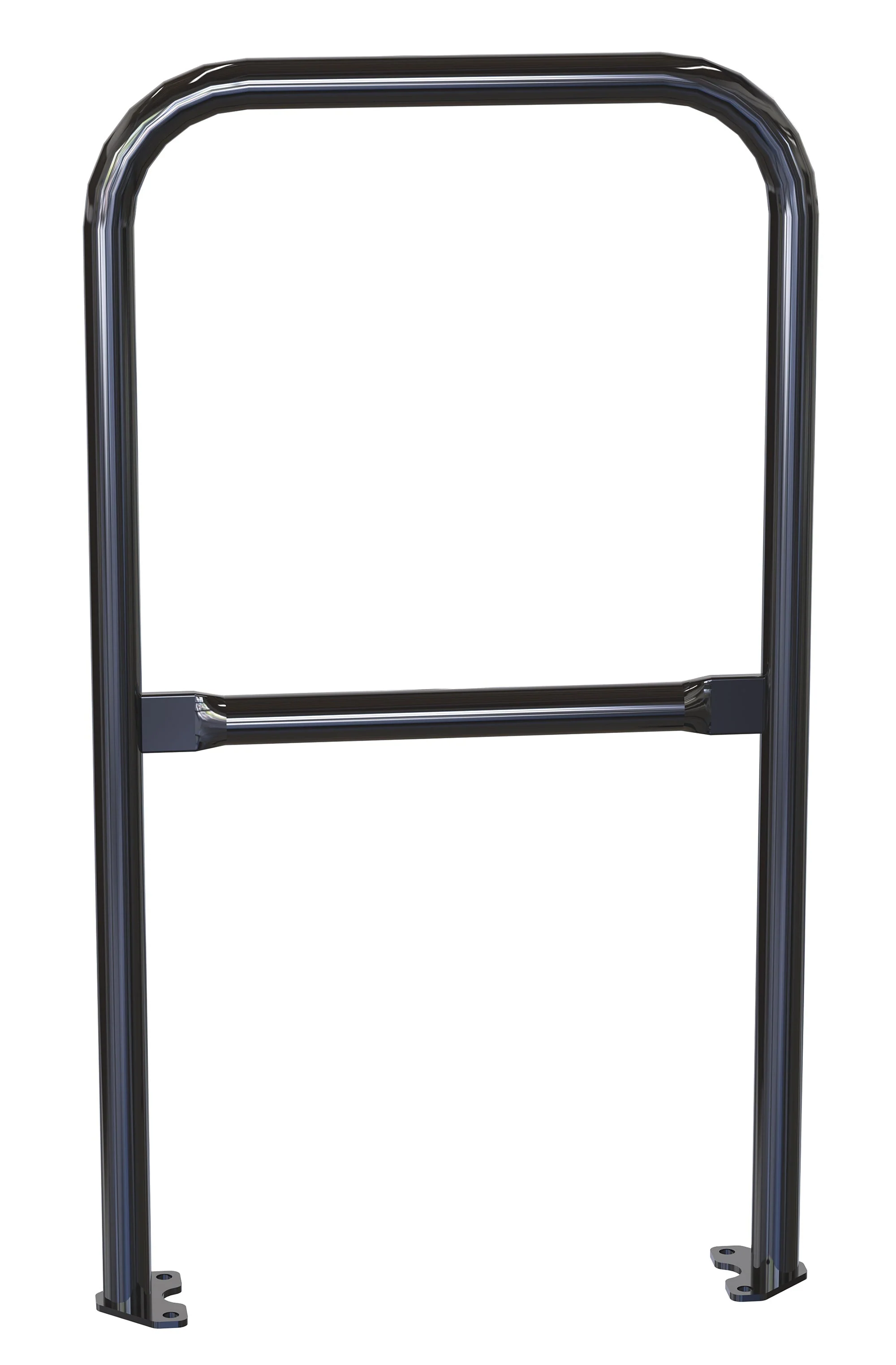 Vestil Steel Safety Railings With Welded Baseplate - Image 2