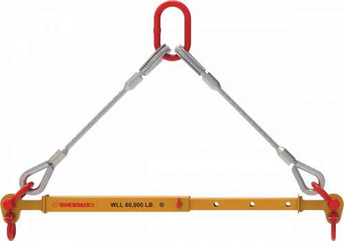 Tandemloc AT 14 Series Telescopic Spreader Beams (With Top Sling)