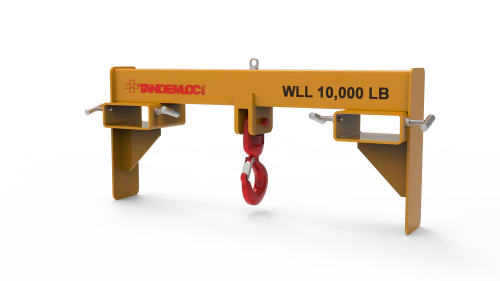 Tandemloc Single Hook Type Forklift Attachment - Image 4
