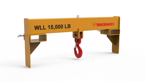 Tandemloc Single Hook Type Forklift Attachment - Image 6