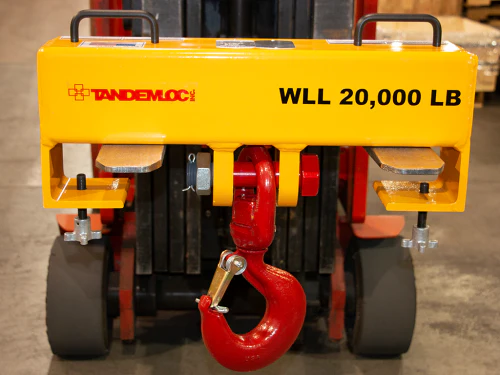 Tandemloc Single Hook Type Forklift Attachment - Image 9