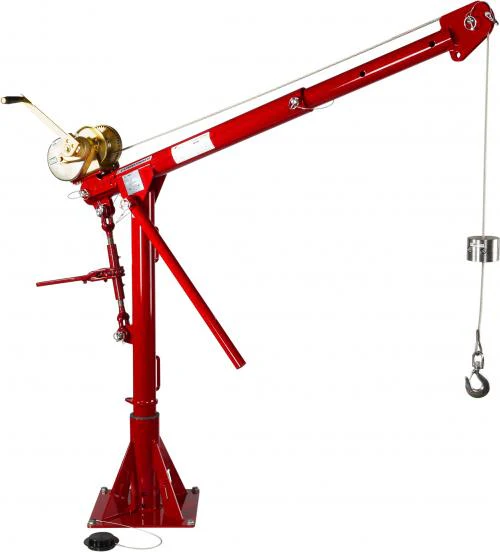 Thern 5PT10 Series 1200lbs Portable Davit Crane with Winch - Image 2