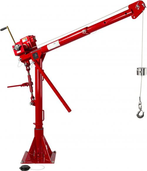 Thern 5PT10 Series 1200lbs Portable Davit Crane with Winch - Image 3