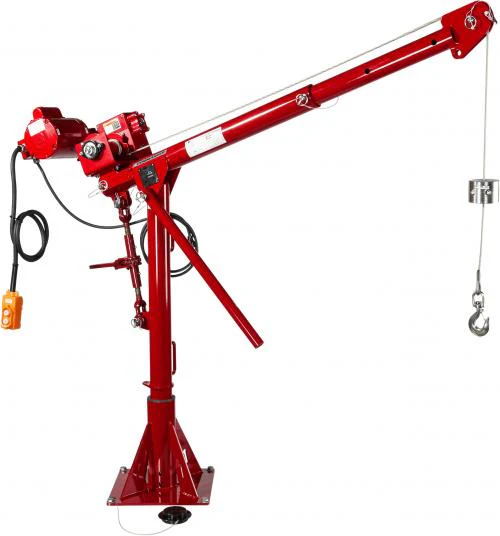 Thern 5PT10 Series 1200lbs Portable Davit Crane with Winch - Image 4