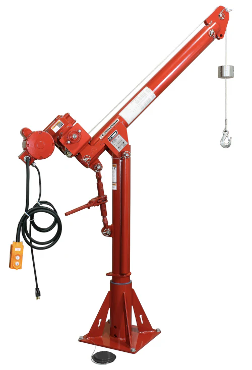 Thern 5PT20 SERIES 2,000lbs Portable Davit Crane with Winch - Image 2