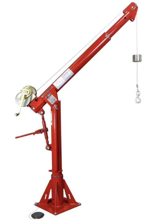 Thern 5PT20 SERIES 2,000lbs Portable Davit Crane with Winch - Image 3