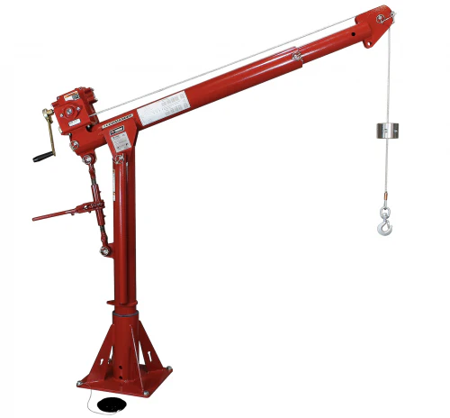 Thern 5PT20 SERIES 2,000lbs Portable Davit Crane with Winch - Image 5