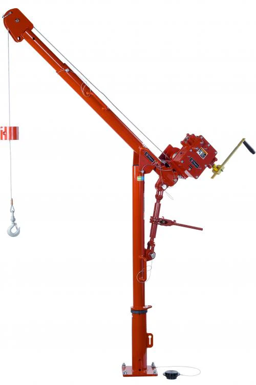 Thern 5PT5 SERIES 650lbs Portable Davit Crane with Winch - Image 3