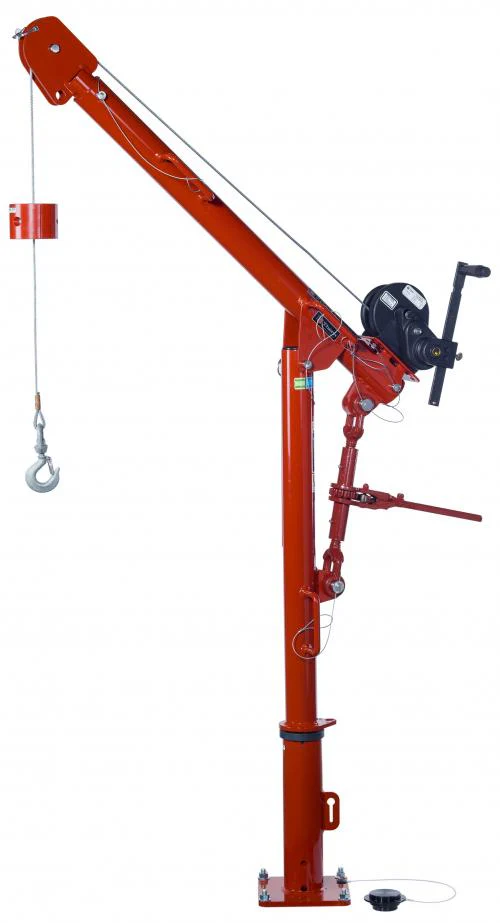 Thern 5PT5 SERIES 650lbs Portable Davit Crane with Winch - Image 4