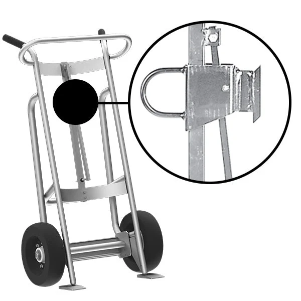 Valley Craft 2-Wheel Aluminum Drum Hand Trucks - Image 3