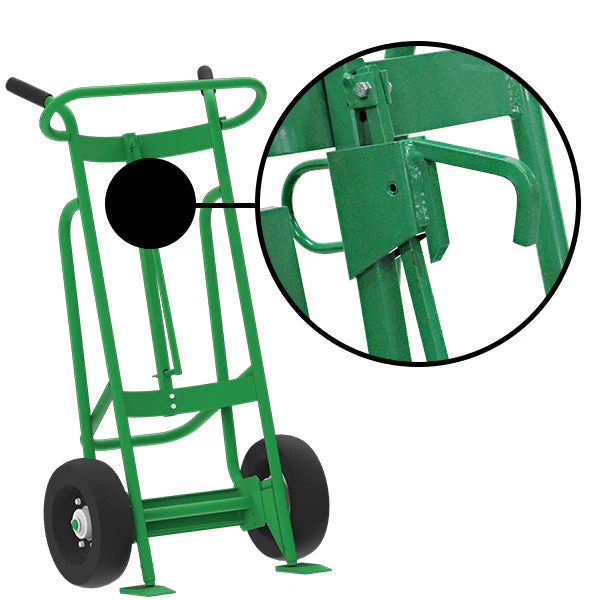 Valley Craft 2-Wheel Steel Drum Hand Trucks - Image 4