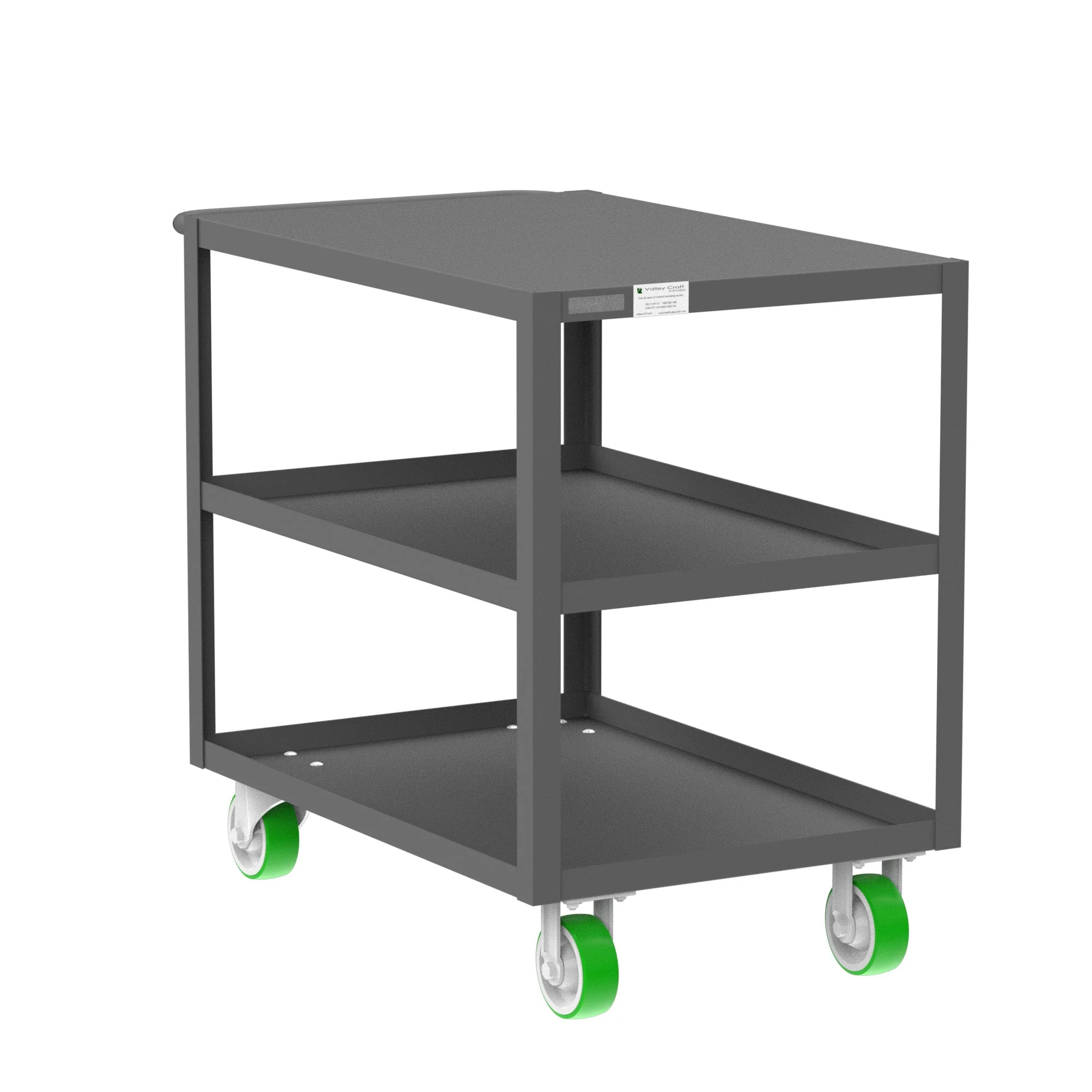Valley Craft 3-Shelf 12 Gauge Utility Carts - Image 10
