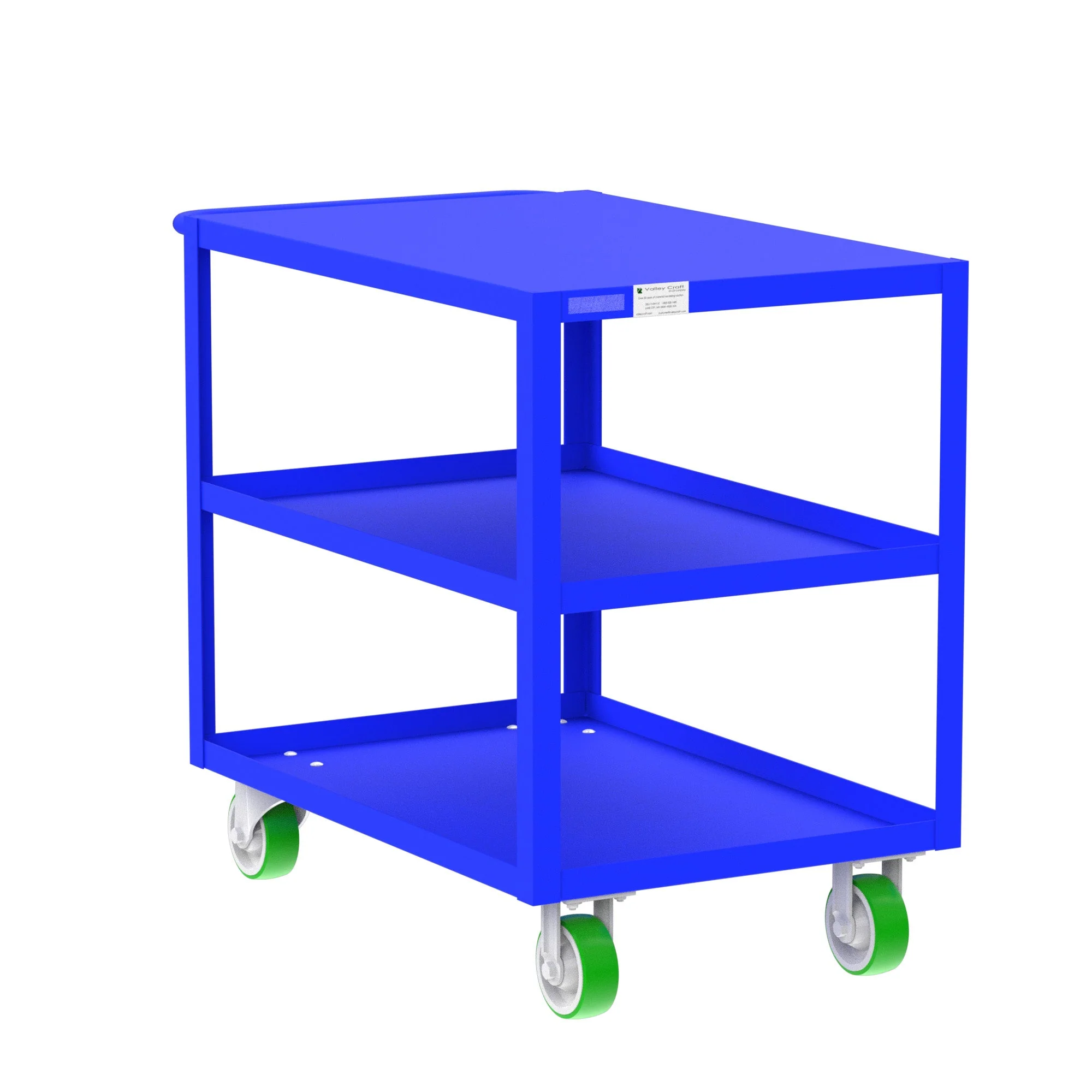 Valley Craft 3-Shelf 12 Gauge Utility Carts - Image 11