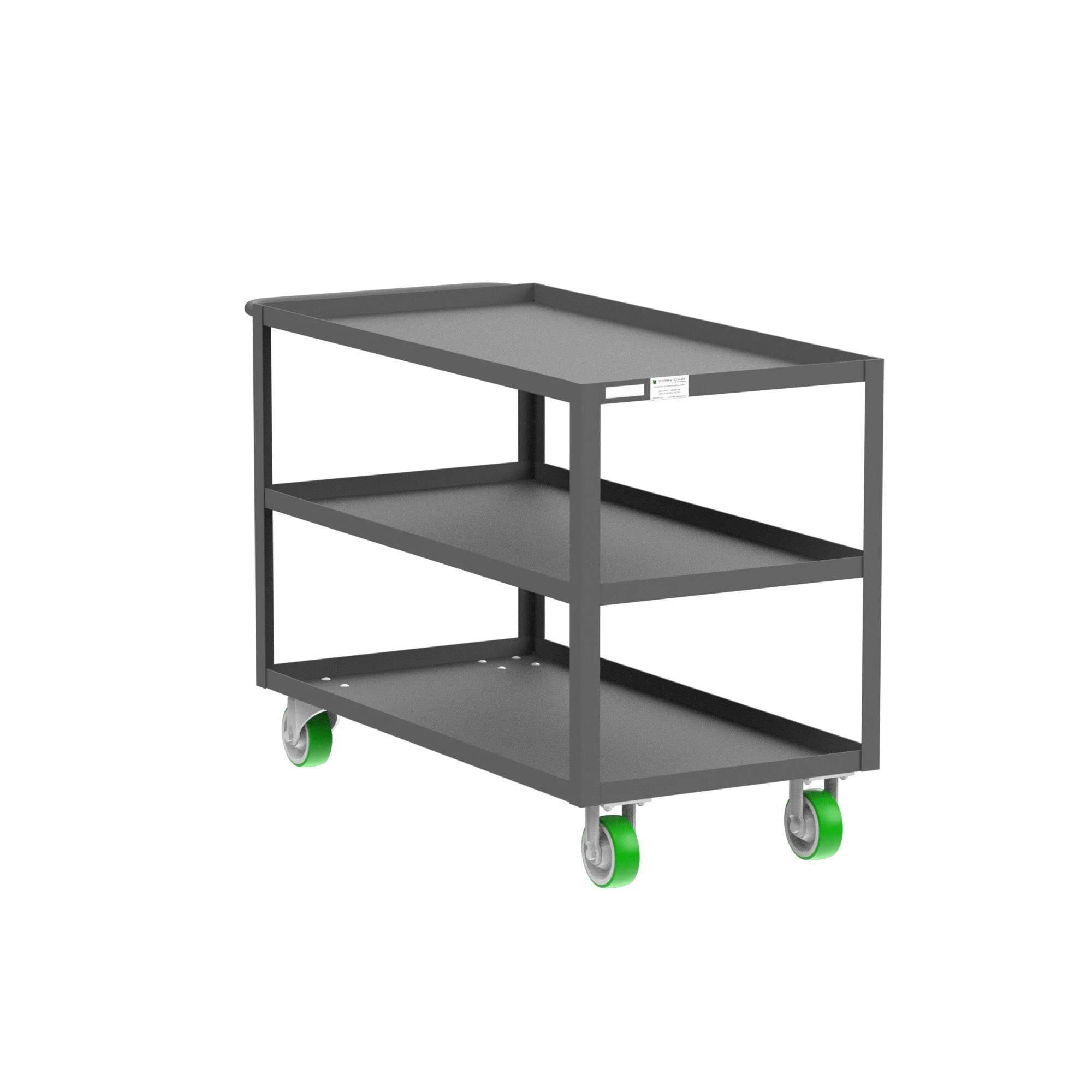 Valley Craft 3-Shelf 12 Gauge Utility Carts - Image 13