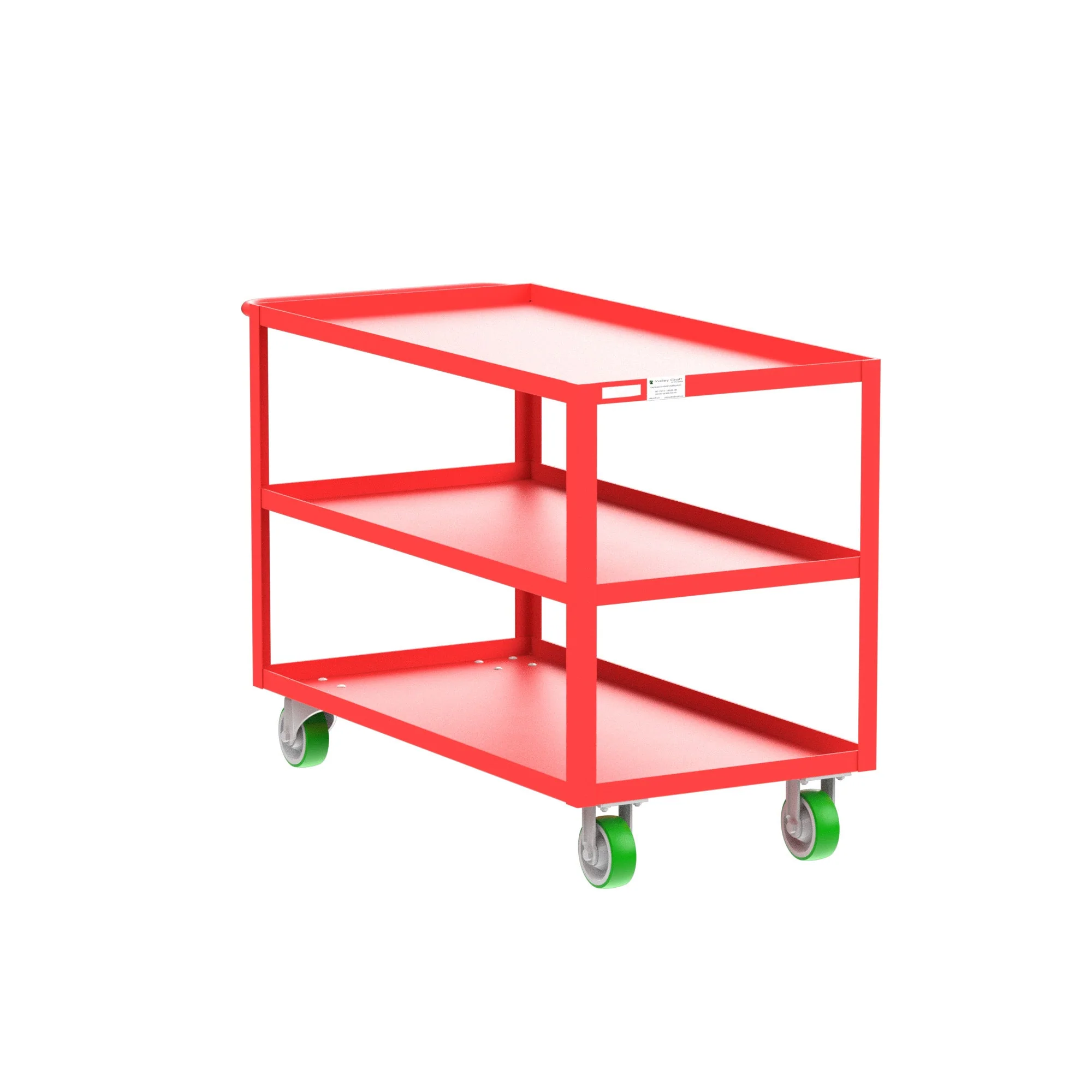 Valley Craft 3-Shelf 12 Gauge Utility Carts - Image 15